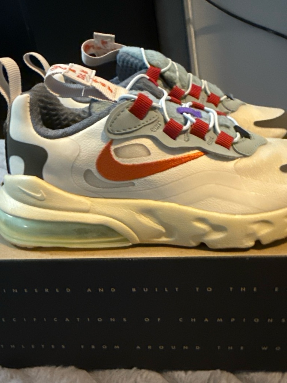 Nike Air Max 270 Cactus Trails (PS) - Dark Hazel/Starfish - Picture 3 of 6